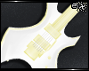 . yellow electric guitar