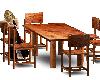 Wood Slab Long Table