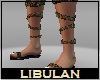 Libulan Golden Sandals