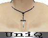 Male/Fem Cross Necklace