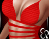 Red Crissy  Dress