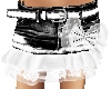 goth jean skirt