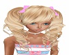 BBG Blond with pink bow