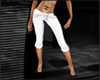 Isis white short jeans