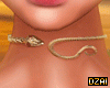 Dz!  Gold Chokers