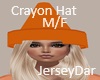 Crayon Orange Hat
