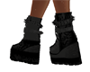 Hot Spike Boots Black