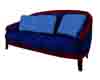 Blue Aristrocrat Couch