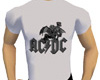AC/DC tshirt - Grey