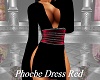 Phoebe Dress Red