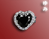 ゆみ Black Heart Ring