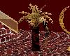 Gold Plant & Vase