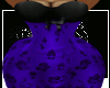 SyniQuo Purple Dress Xxl