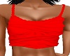 RED SCRUNGE T SHIRT