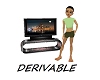Derivable TV-stand
