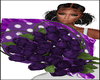 Purple Rose Bouquet