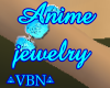 Anime Jewelry blue