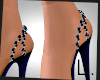 .L. Sapphire Heels