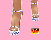 White Dragonheart heels