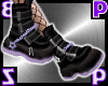 Y2K Star Boots/Black
