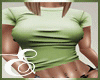 GREEN CROP TOP ℰ
