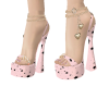 sonia heels pink star