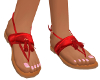 Lee Summer Red Sandals