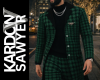 KVS. Luxury Trench Green