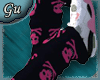 {Gu} Pink Emo Socks