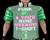 Funky green T Shirt