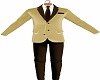 STEM Suit BeigeBrown+tie
