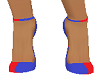 heels blue-red