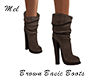 Brown Basic Boots