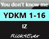 YOU DON'T KNOW ME