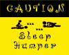 caution: sleep humper