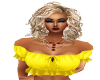 Top Yellow Frilly 