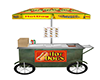 Boho Hot Dog Cart