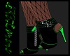 Glow Green Boots