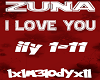 M3 ZUNA - I love you