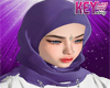 K* Violet Hijab