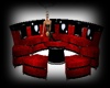 (BR) RED PASSION COUCH
