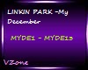 LINKIN PARK-My December