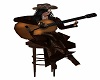 animatie  guitar stool