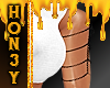HON3Y*Black Arm Chains