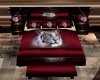 White Tiger Bed w/poses