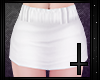 (✘) White Mini Skirt