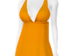 Orange Halter Dress RLS
