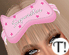 T! Pink Star Eye Mask