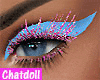 C]Blue Shadow/Pink Lash