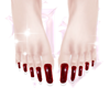 Cherry feets + pedi